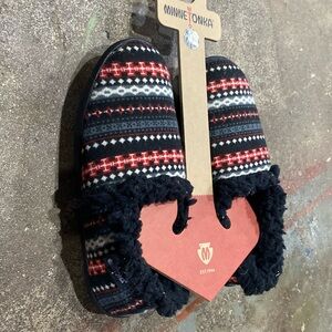 Brand new Minnetonka slippers